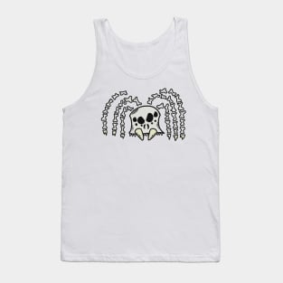 spider skeleton Tank Top